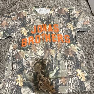 Jonas Brothers Camo Graphic Tee